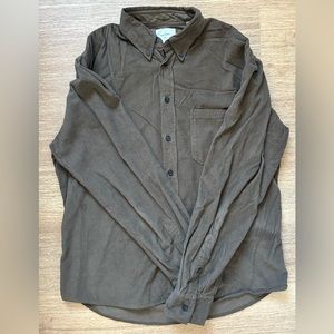 Billy Reid Men’s M Corduroy Button Down Shirt